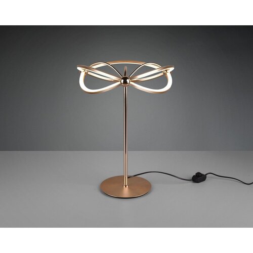  Medeninasta LED zatemnitvena namizna svetilka (vi&amp;scaron;ina 50 cm) Charivari &amp;ndash; Slike