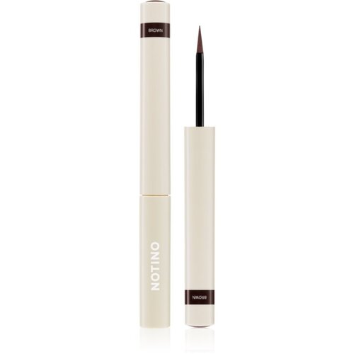 Notino Serum-Infused Lifeproof Eyeliner tekući eyelineri s aktivnim ugljenom za rast trepavica 02 Brown 1.7 ml Cijene
