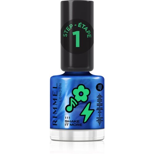 Rimmel London Super Gel Lacquer lak za nokte nijansa 111 Shake It More 12 ml Slike