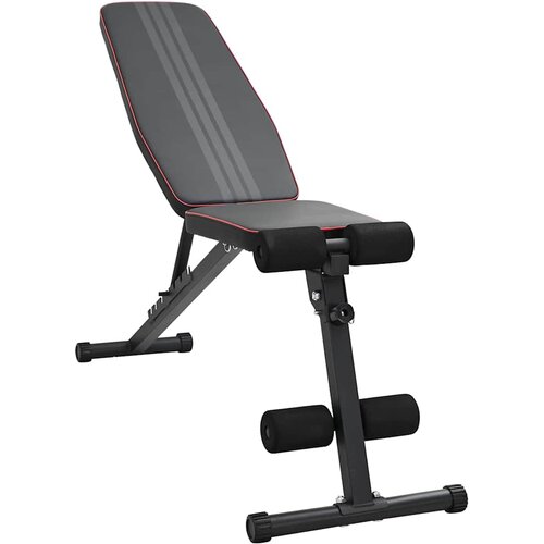  Klupa za težine Crna 131 x 41 x 110 cm Čelik s prahom premazan Cijene