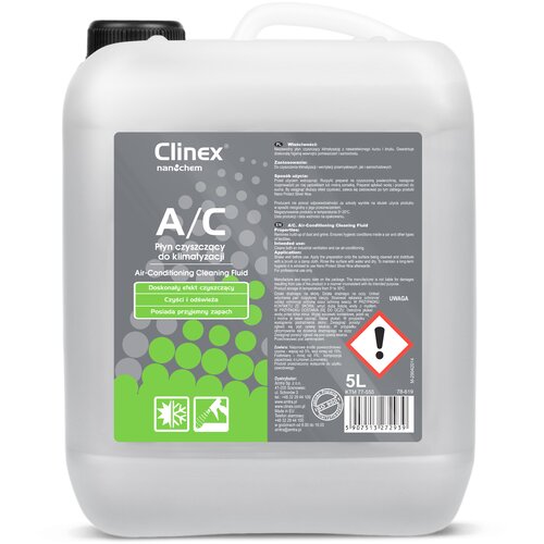 Clinex A/C 5L tekoče čistilno sredstvo za klimatizacijo in prezračevanje, (21389161) Cene