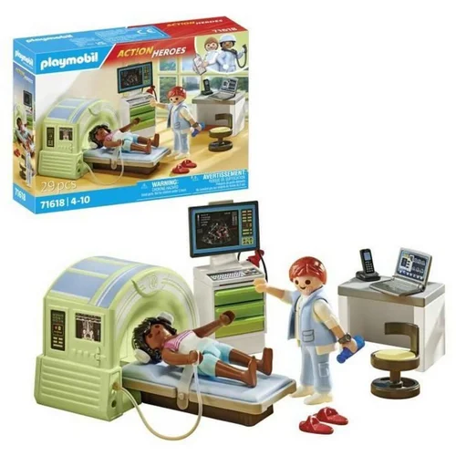  Playset Playmobil 71618 - Patient Medical Scanner 29 Dijelovi