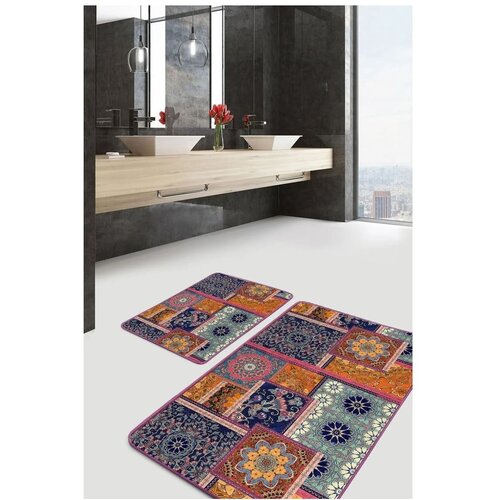 Mila Home Žametne kopalni&amp;scaron;ke preproge v kompletu 2 ks 60x100 cm &amp;ndash; Slike