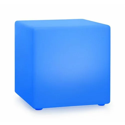 Blumfeldt Shinecube XL, svjetleća kocka, 40 × 40 × 40 cm, 16 LED dioda, 4 svjetleća režima, bijela