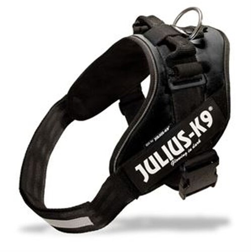 Julius-K9 &amp;reg; Power oprsnica - črna - Velikost 1: 66 - 85 cm obseg prsnega ko&amp;scaron;a Slike