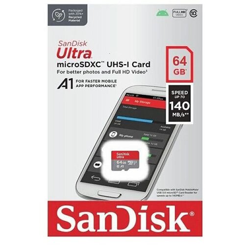 San Disk MEMORIJSKA KARTICA MicroSDXC UHS-I 140MB/s 64GB Cijene