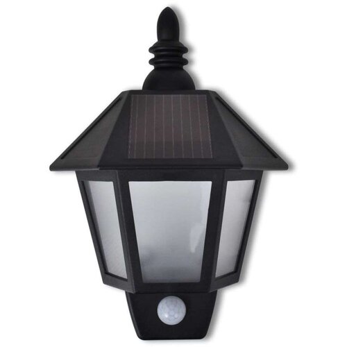 vidaXL Solarna zidna svjetiljka sa senzorom pokreta 2 kom Cijene