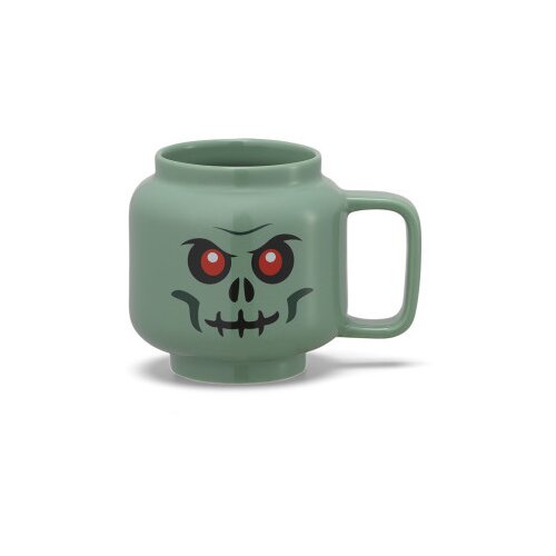 Lego Zelena keramična otro&scaron;ka skodelica za latte 255 ml Skeleton &ndash; Cene