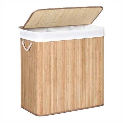 Songmics Košara za rublje od bambusa 3 x 50L Cene