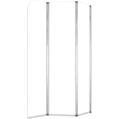  Tu&amp;scaron;-kabine od kaljenog stakla 2 kom 104 x 130 cm prozirne Slike