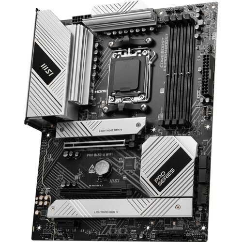 MSI PRO B650-A WIFI AM5 DDR5 AMD B650 SATA 6Gb/s 2.5G LAN Wi-Fi 6E, Bluetooth 8-Channel (7.1) HD Audio... Cijene