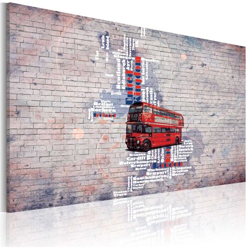  Slika - Around the Great Britain by Routemaster 60x40 Cijene
