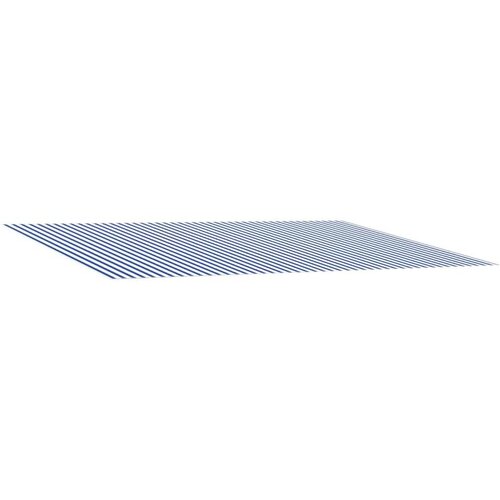  Zamjensko platno za tendu Plava i bijela 250 x 200 cm Poliester Cene