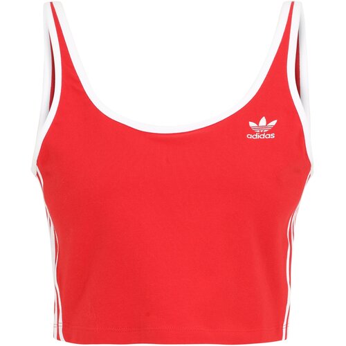 Adidas Top 'Adicolor' rdeča / bela Cene