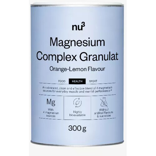 nu3 Magnezij u granulama - Orange Lemon Flavour - 300 g Cijene