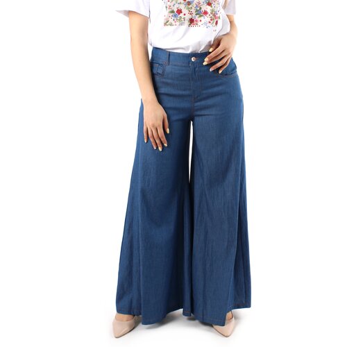 Liu Jo Lahkotne hlače &amp;amp; Harem hlače WA5510D4695 Modra Slike