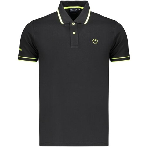  Kisses &amp;amp; Hugs mu&amp;scaron;ka crna polo majica kratkih rukava Slike