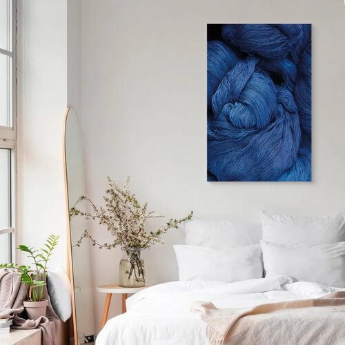  Slika - Blue Worsted (1 Part) Vertical 20x30 Slike