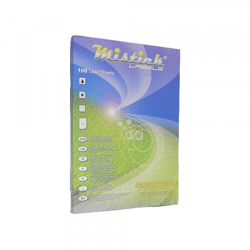 Nalepnice Mistick A4/24 64,6x33,8 Cene