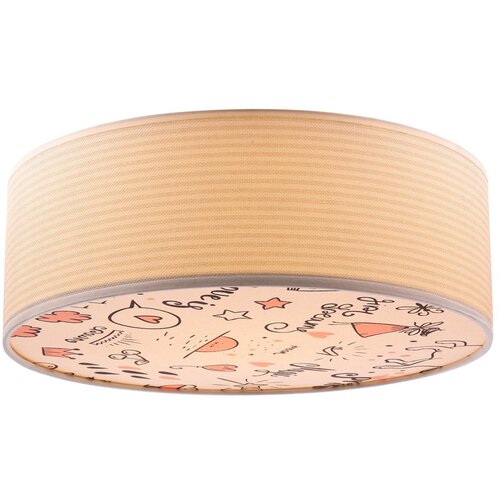 Candellux Lighting Dečije plafonsko svetlo KIDDY 2xE27/40W/230V bež/roze Slike