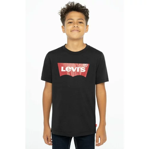 Levi's Otroški t-shirt črna barva