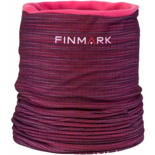 Finmark FSW-207 Ženski višenamjenski šal od flisa, ružičasta, veličina