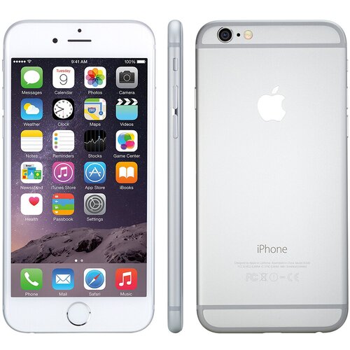 Ecofone Obnovljeno - znaki rabe - iPhone 6 4G srebrn 16 GB 1 GB ram, (5000072227) Slike