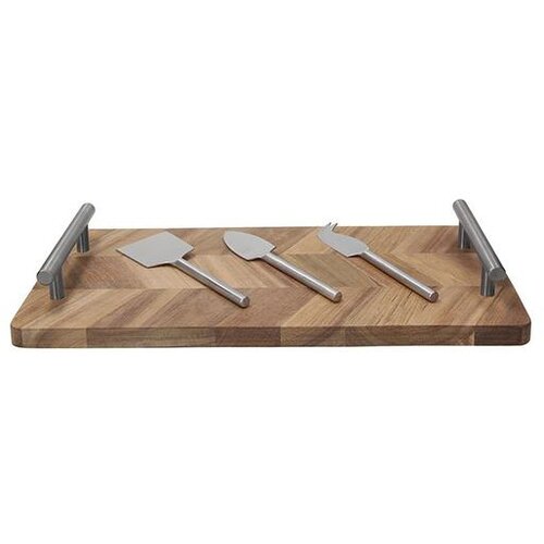  DASKA ZA SIR SA NOŽEVIMA 35*20CM STARBAMBOO NATURE Slike