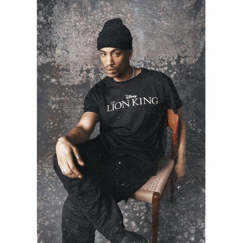 Mister Tee Lion King Logo Tee black Slike