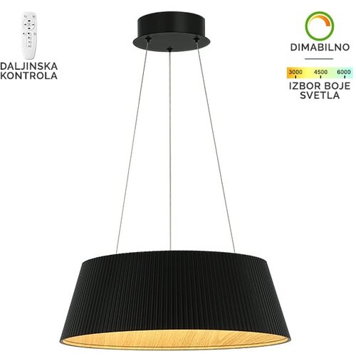  LED visilica FK2003-62V BK Cene