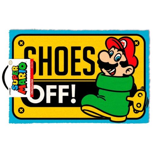  SUPER MARIO (SHOES OFF COLOUR) DOOR MAT Cijene