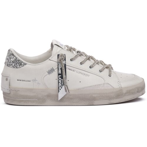 Crime London Nizke superge DISTRESSED Bela Cene