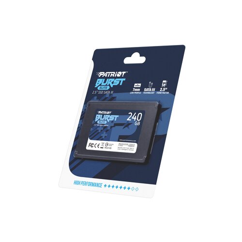 Patriot SSD Burst R555/W500, 240GB, 7mm, 2.5&amp;quot; Slike