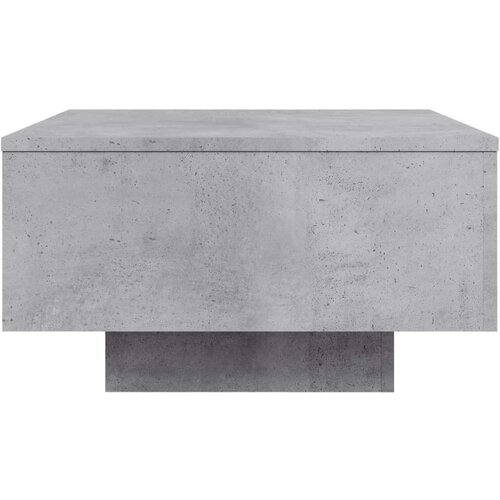  Stolić za kavu boja betona 55x55x31 cm konstruirano drvo Slike