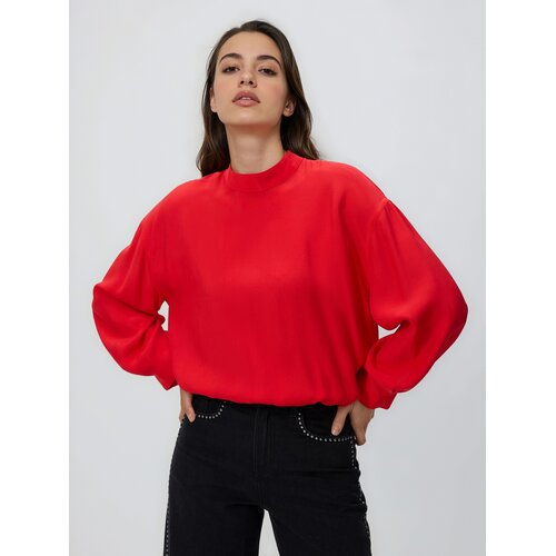 Reserved Viskozna bluza - crvena Cene
