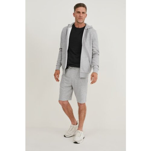 CA muški šorts, straight leg, regular fit, sivi Slike