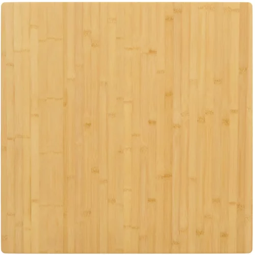 vidaXL Mizna plošča 70x70x4 cm bambus