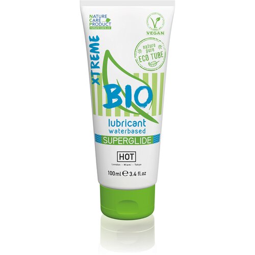 HOT Bio Superglide Xtreme Water-Based Lubricant - 100 ml Slike
