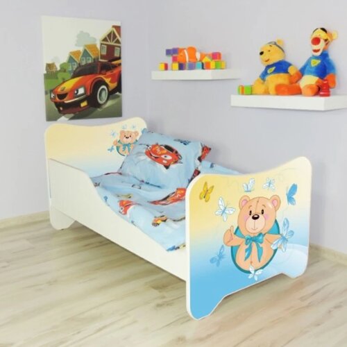 Golden Krevet za decu Happy Kitty - Small Teddy, 160x80 Cene