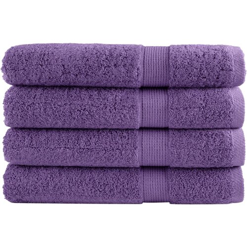 Furnova Premium brisače SOLUND 4 kos vijolična 80x200 cm 600 g/m2, (21916476) Cene