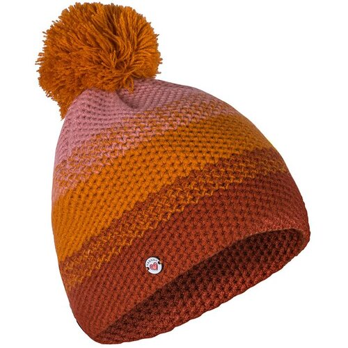 HANNAH Girl's hat with pompom OLA JR honey ginger Cene