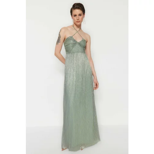 Trendyol Evening & Prom Dress - Green - A-line
