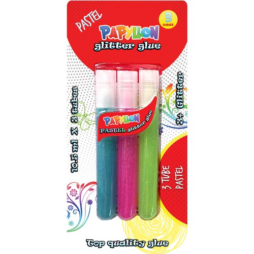  Glitter u tubi GLST-004 pastel 3x10,5ml plavi, roze i zeleni Cene