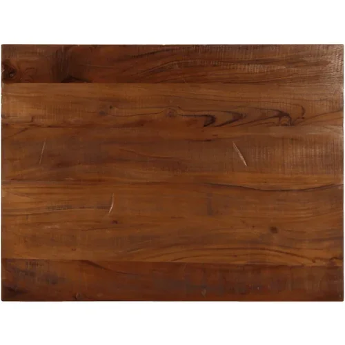 vidaXL Mizna plošča 90x70x2,5 cm pravokotna trden predelan les