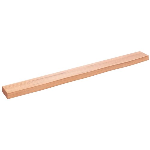 Maison Chic Stenska polica - Viseča Polica svetlo rjava 100x10x4 cm trdna hrastovina, (21784784) Cene