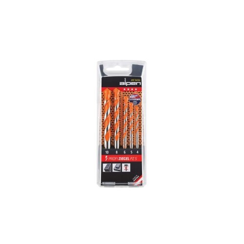 ALPEN Svrdla za opeku u setu PZ5, 5-dijelni 4-10mm Cijene