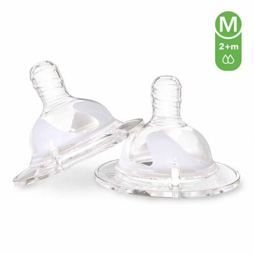 Twistshake Anti-Colic Teat cucelj za stekleničko Medium 2 m+ 2 kos Slike