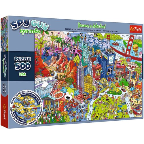 Puzzle Spy Guy 500 elemenata USA Trefl 37480 Cijene