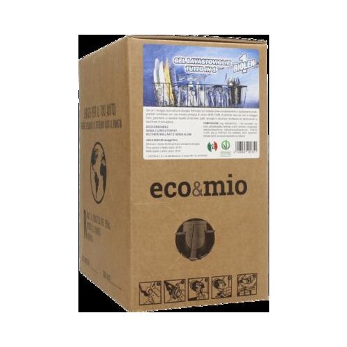 Eco &amp;amp; mio All In One gel za pranje posuđa Slike