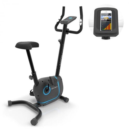Klarfit Myon Cycle, domači trenažer, 12 kg vztrajnik, smartcardio studio, črna barva Cene